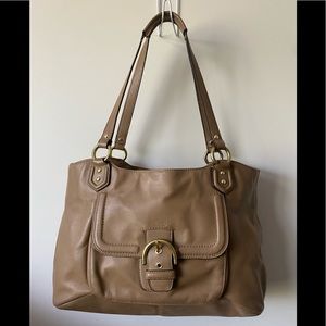 Coach leather purse